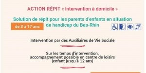 Dernière actualité relative au handicap : ACTION REPIT : intervention à domicile