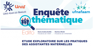 Étude exploratoire sur les pratiques des assistantes maternelles