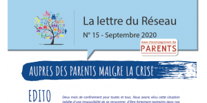 Lettre du Réseau n°15 : Auprès des parents malgré la crise