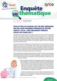 Comment stopper 10 ans de politique défavorable aux familles ? Publication de l’étude inédite Unaf-OFCE