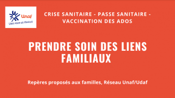 Prendre soin des liens familiaux : outil à destination des familles