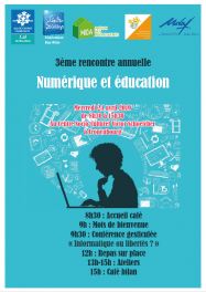 3ème rencontre annuelle Numérique et éducation
